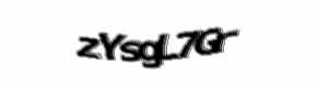 Security check image, please type the characters shown
